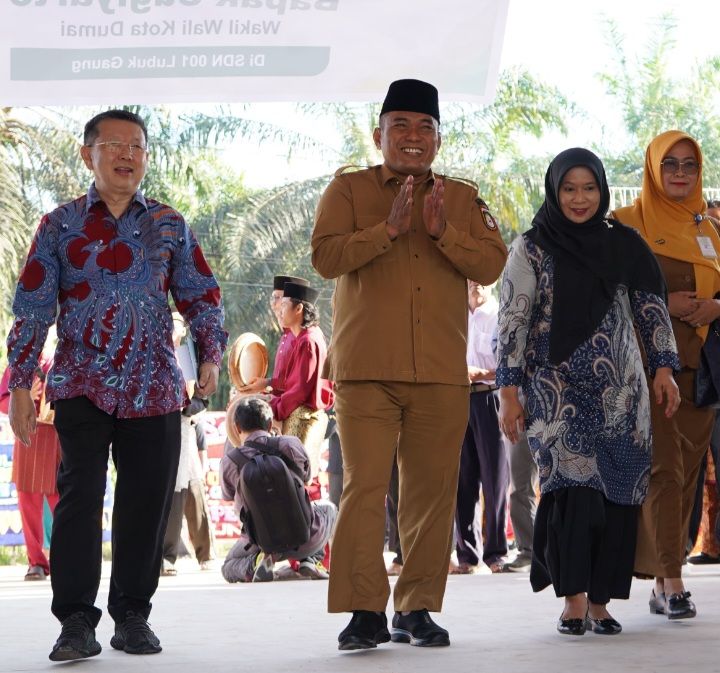 Sekolah Baru Harapan Baru, Apical dan Pemko Resmikan SDN 001 Lubuk Gaung