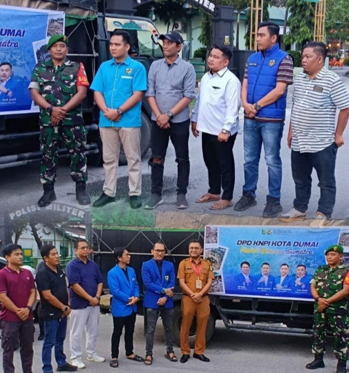 Salurkan Bantuan Bencana Sumatera, Ketua KNPI Dumai: Ini Duka Kita Bersama